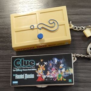 FIRST OFFER ACCEPTED!! Disney Haunted Mansion And Mystery Date Keychains